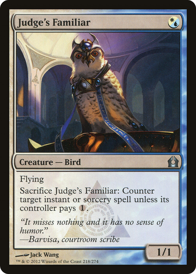Judge's Familiar (RTR-218) - Return to Ravnica