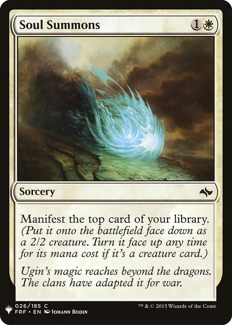 Soul Summons (LIST-FRF-26) - The List