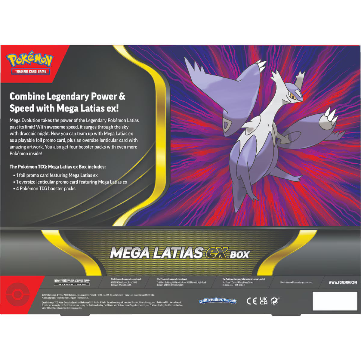 Pokémon: Mega Latias ex Box