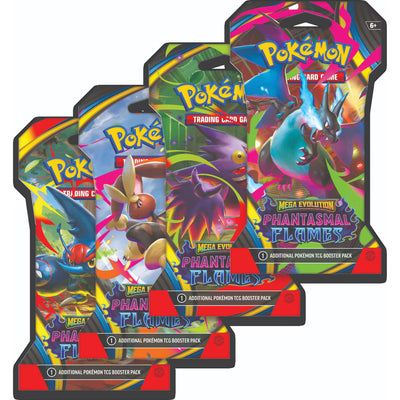 Pokémon: Mega Evolution Phantasmal Flames - Sleeved Booster