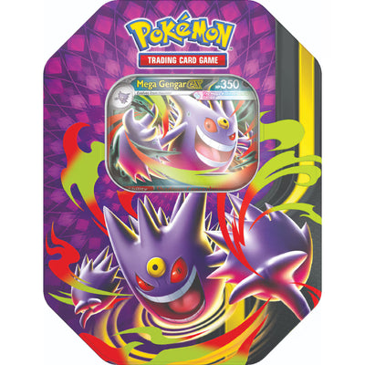 Pokémon TCG: Mega Moonlit ex Tin (Mega Gengar Ex)