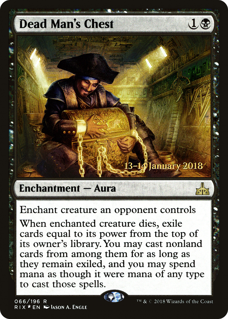 Dead Man's Chest (PRE-066) - Rivals of Ixalan Promos Foil