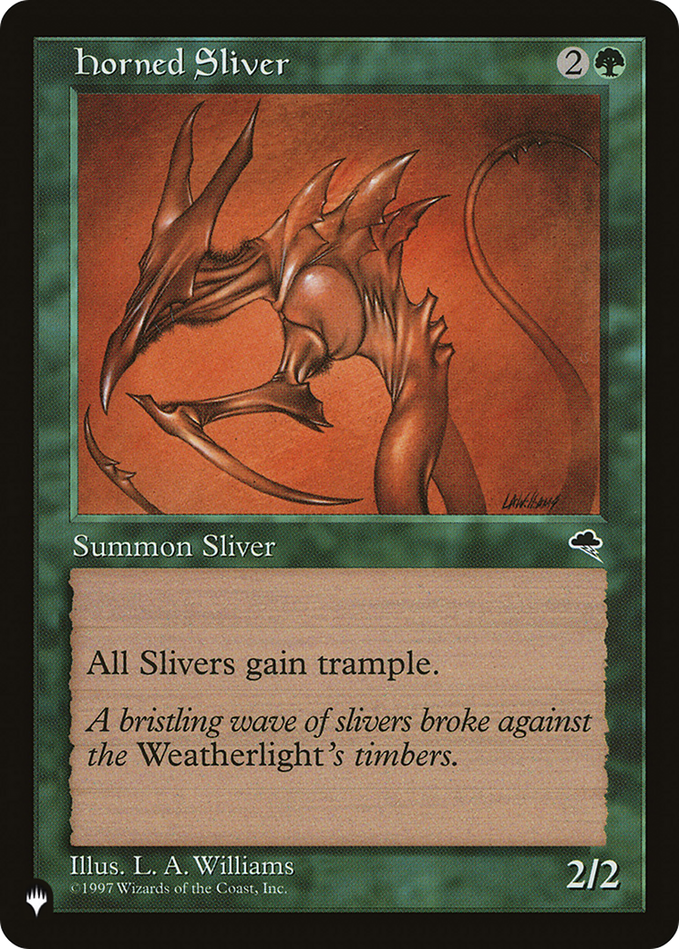 Horned Sliver (LIST-) - The List