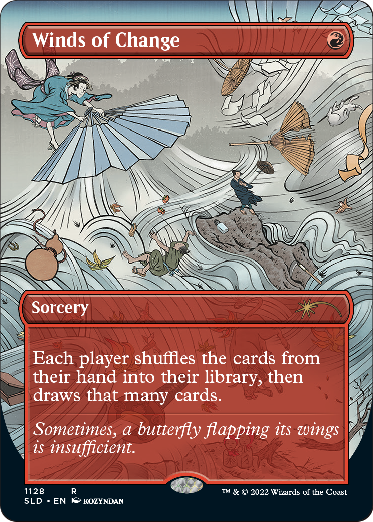 Winds of Change (SLD-1128) - Secret Lair Drop (Borderless)