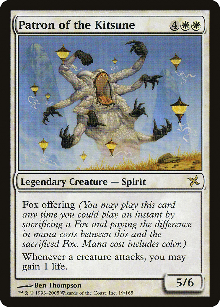 Patron of the Kitsune (BOK-019) - Betrayers of Kamigawa Foil