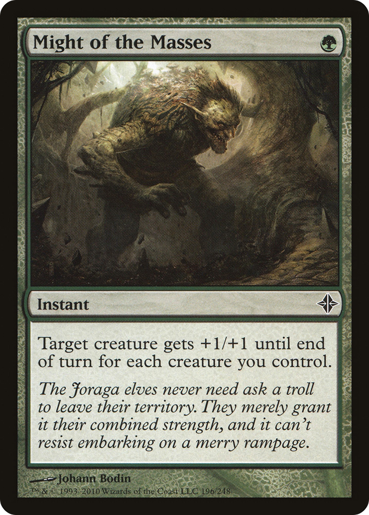 Might of the Masses (ROE-196) - Rise of the Eldrazi