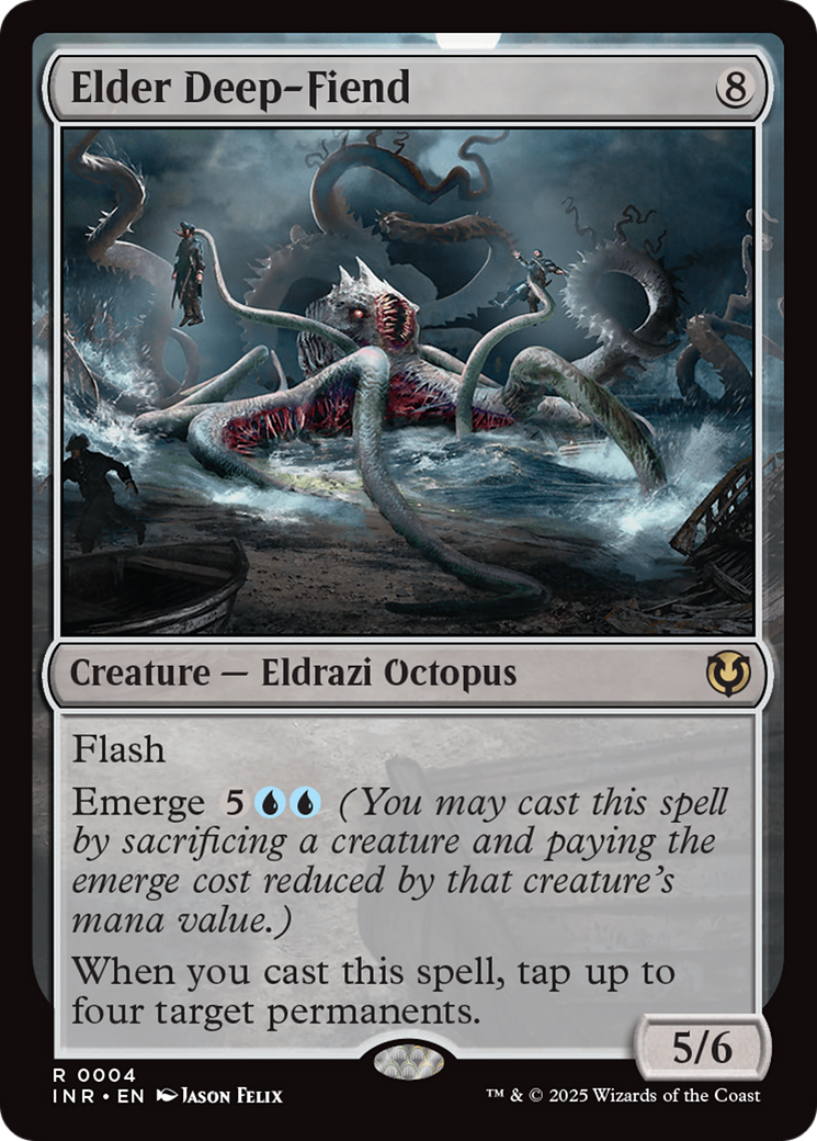 Elder Deep-Fiend (INR-004) - Innistrad Remastered Foil