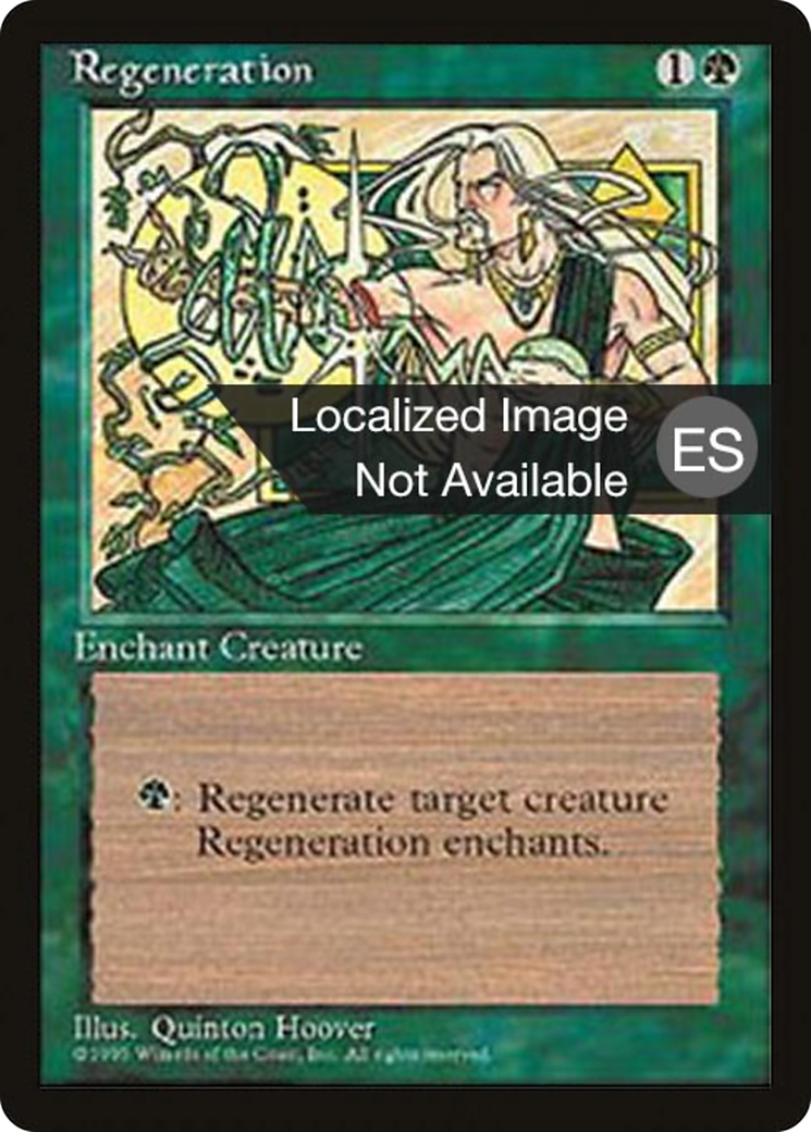 Regeneration (4BB-) - Fourth Edition Foreign Black Border