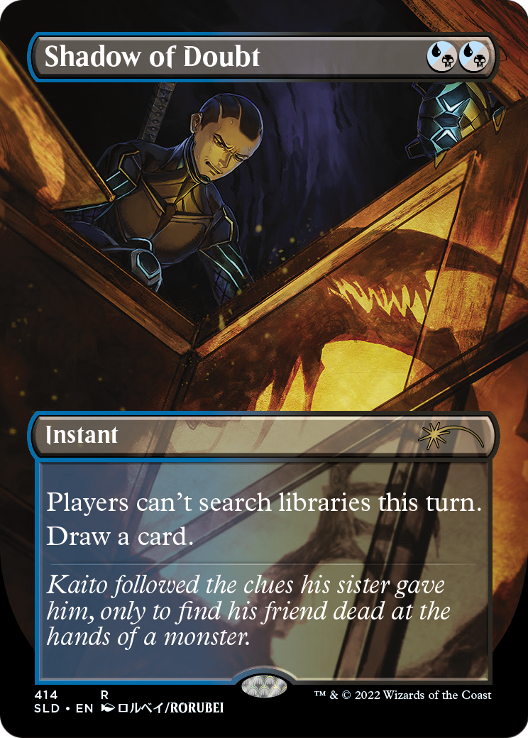 Shadow of Doubt (SLD-414) - Secret Lair Drop (Borderless)