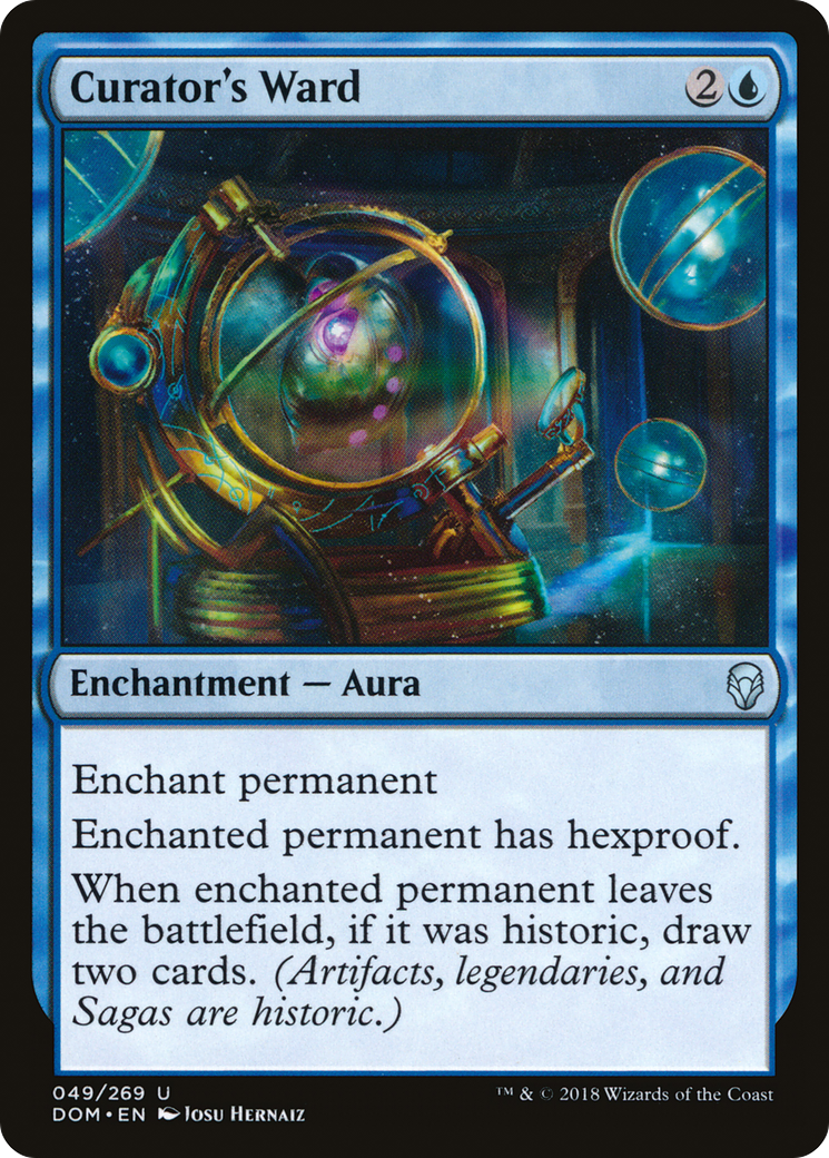Curator's Ward (DOM-049) - Dominaria