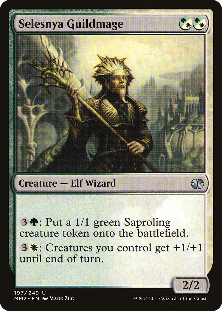 Selesnya Guildmage (MM2-197) - Modern Masters 2015