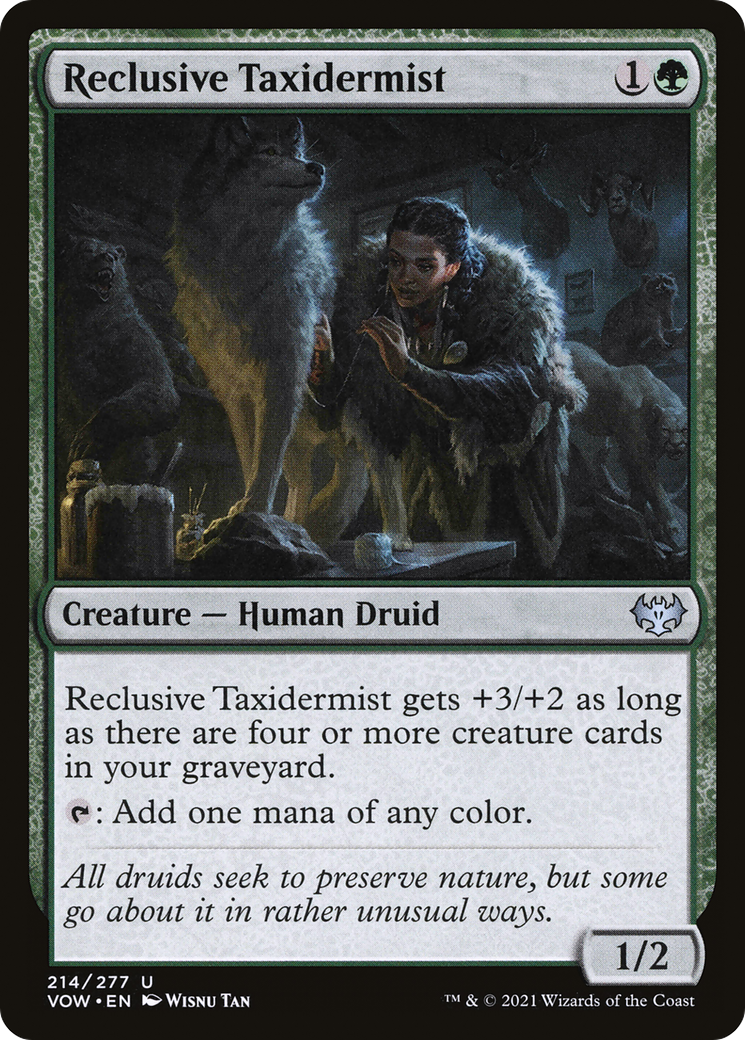 Reclusive Taxidermist (VOW-214) - Innistrad: Crimson Vow Foil
