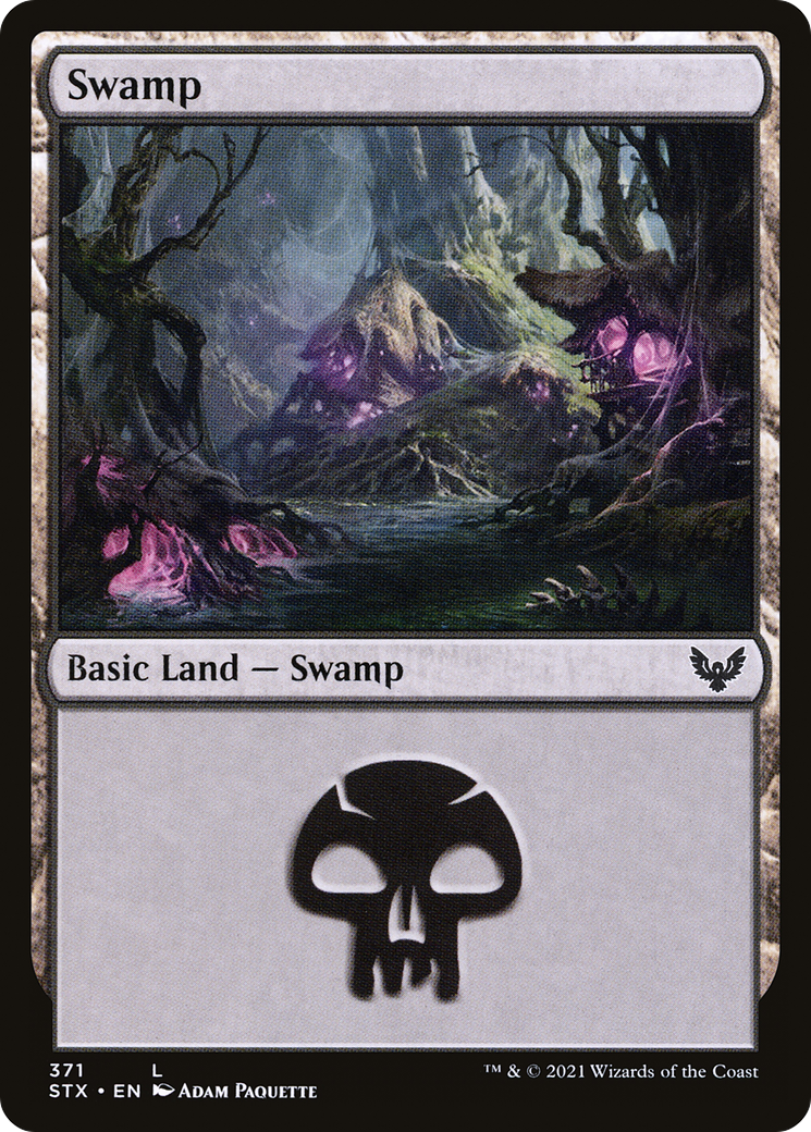 Swamp (371) (STX-371) - Strixhaven: School of Mages