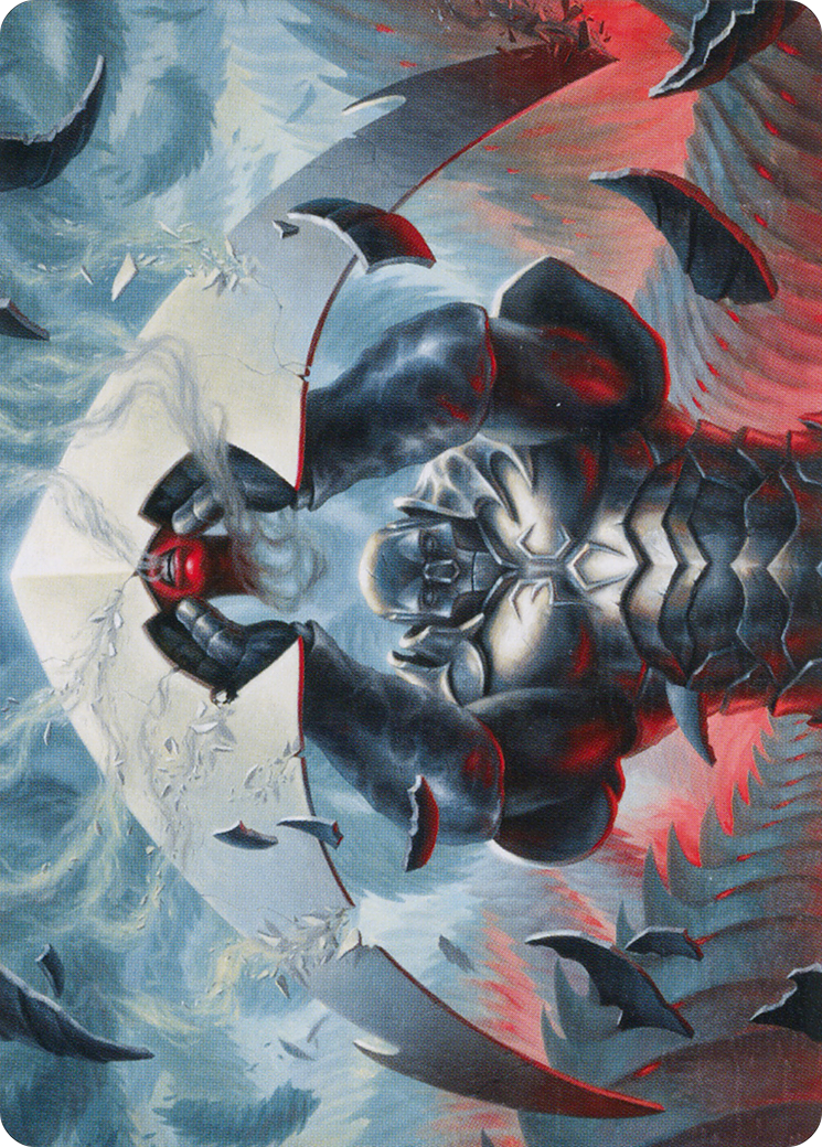 Mirrodin Avenged // Mirrodin Avenged (AMOM-026) - March of the Machine Art Series (Borderless)