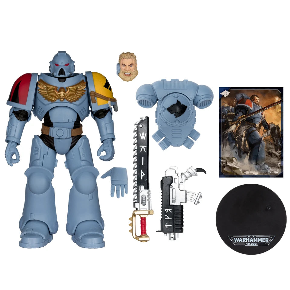Warhammer 40000: Space Wolves - Grey Hunter 7" Figure
