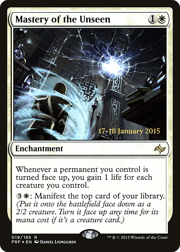 Mastery of the Unseen (PRE-019) - Fate Reforged Promos Foil