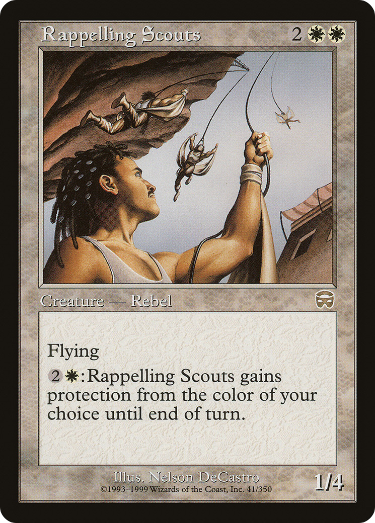 Rappelling Scouts (MMQ-041) - Mercadian Masques