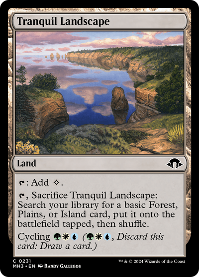 Tranquil Landscape (MH3-231) - Modern Horizons 3 Foil