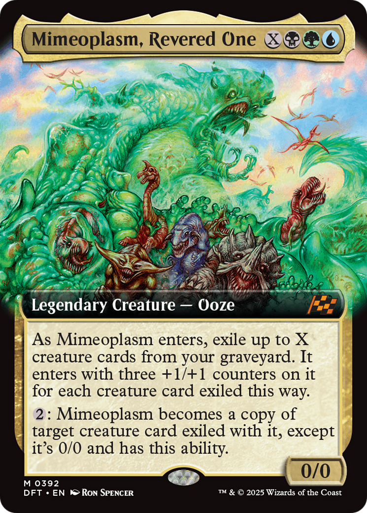 Mimeoplasm, Revered One (Extended Art) (DFT-392) - Aetherdrift: (Extended Art)