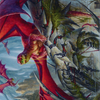 Hoarding Broodlord // Hoarding Broodlord (AMOM-023) - March of the Machine Art Series (Borderless) Foil