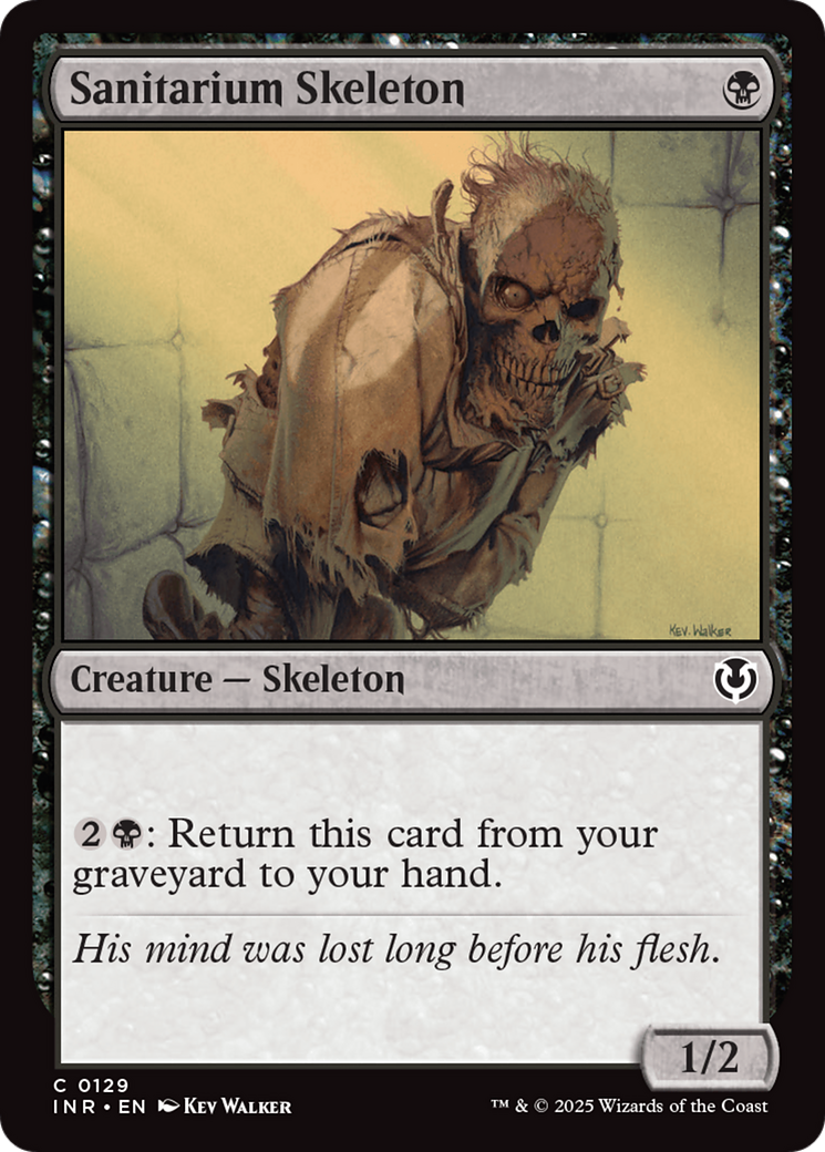 Sanitarium Skeleton (INR-129) - Innistrad Remastered Foil