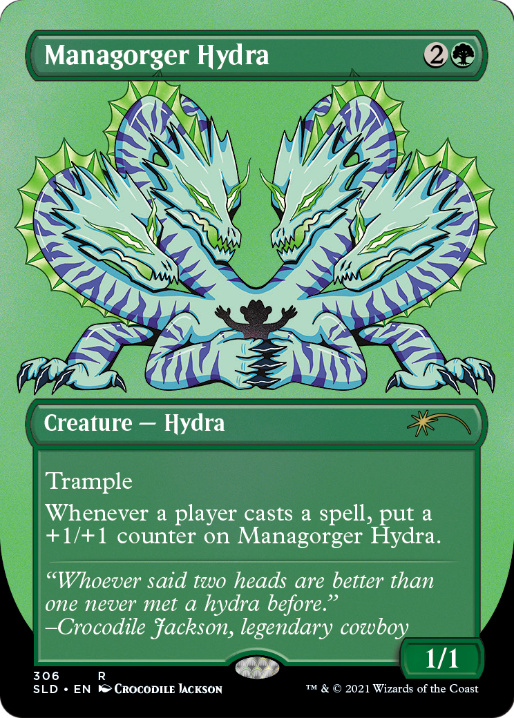 Managorger Hydra (SLD-306) - Secret Lair Drop (Borderless)