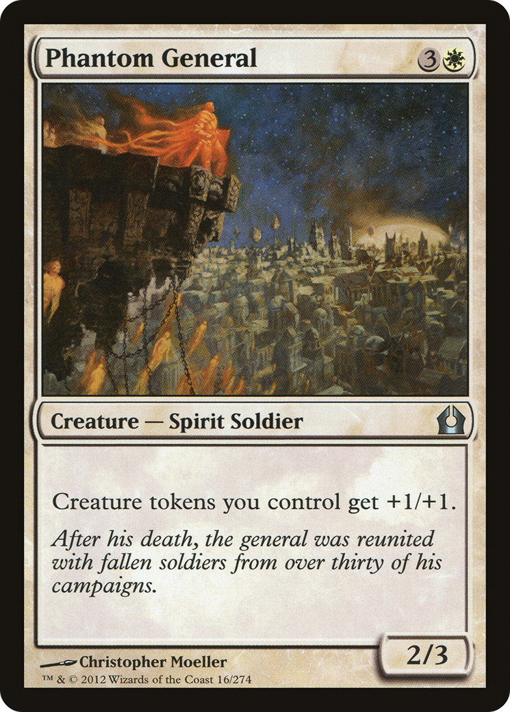 Phantom General (RTR-016) - Return to Ravnica Foil