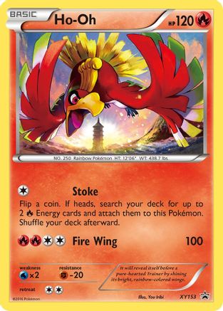 Ho-Oh (XY153) [XY: Black Star Promos]