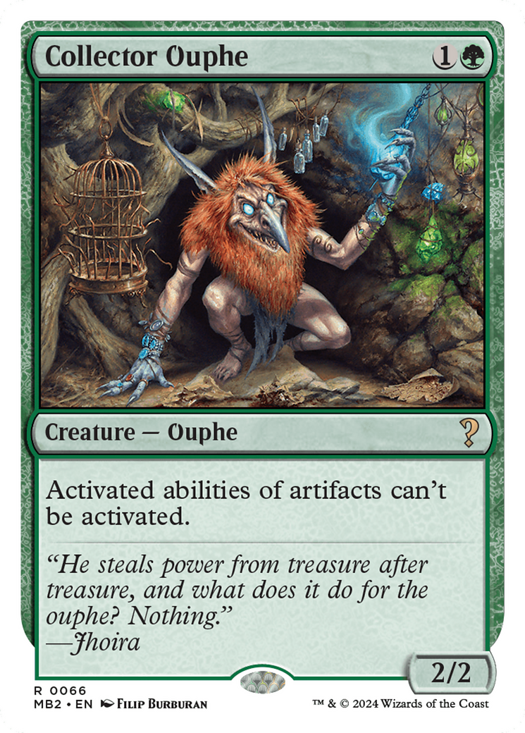 Collector Ouphe (White Border) (MB2-066) - Mystery Booster 2