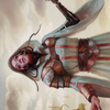 Phyrexian Missionary // Phyrexian Missionary (ADMU-011) - Dominaria United Art Series (Borderless) Foil