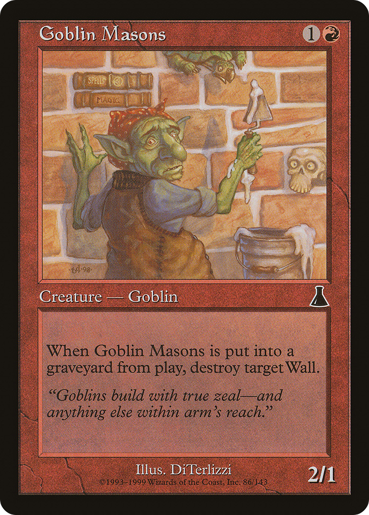 Goblin Masons (UDS-086) - Urza's Destiny Foil
