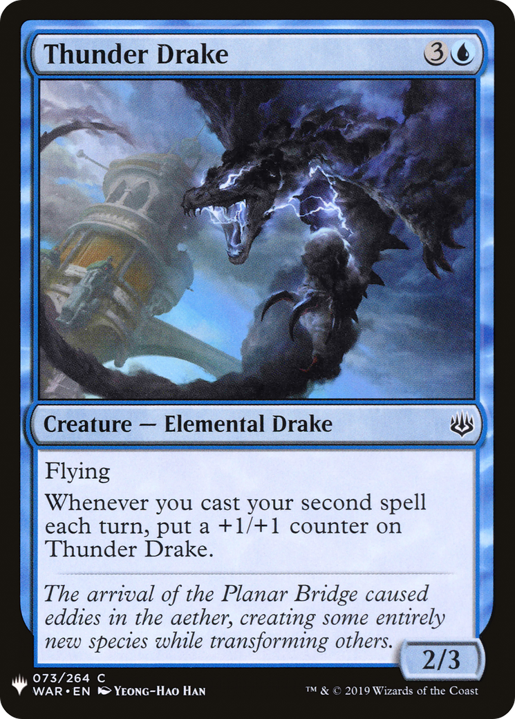 Thunder Drake (LIST-WAR-73) - The List