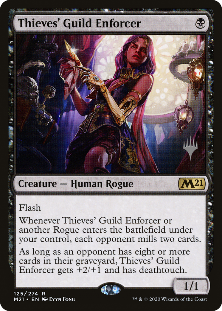 Thieves' Guild Enforcer (PPM21-125) - Core Set 2021 Promos Foil