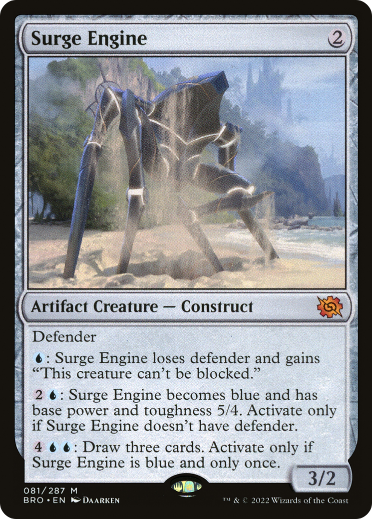 Surge Engine (BRO-081) - The Brothers' War Foil