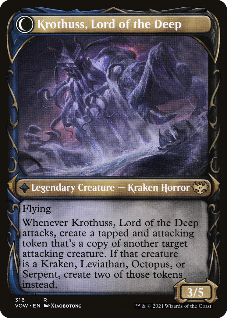 Runo Stromkirk (Showcase) (316) (VOW-316) - Innistrad: Crimson Vow: (Showcase, Double Faced Transform)