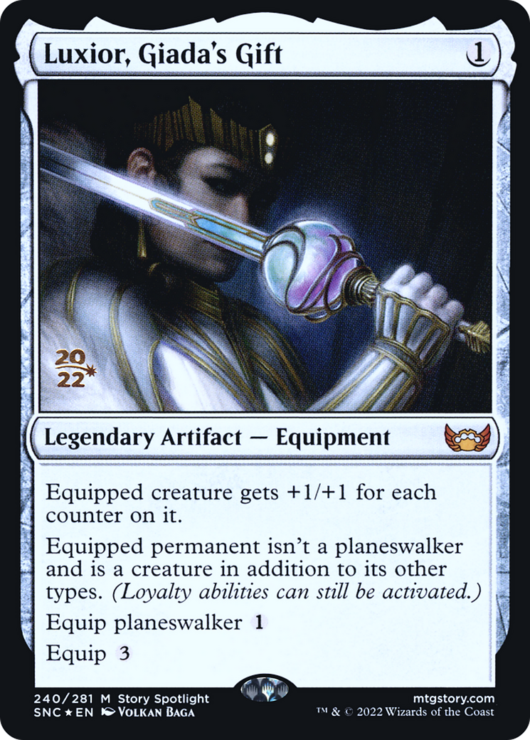 Luxior, Giada's Gift (PRE-240) - Streets of New Capenna Promos Foil