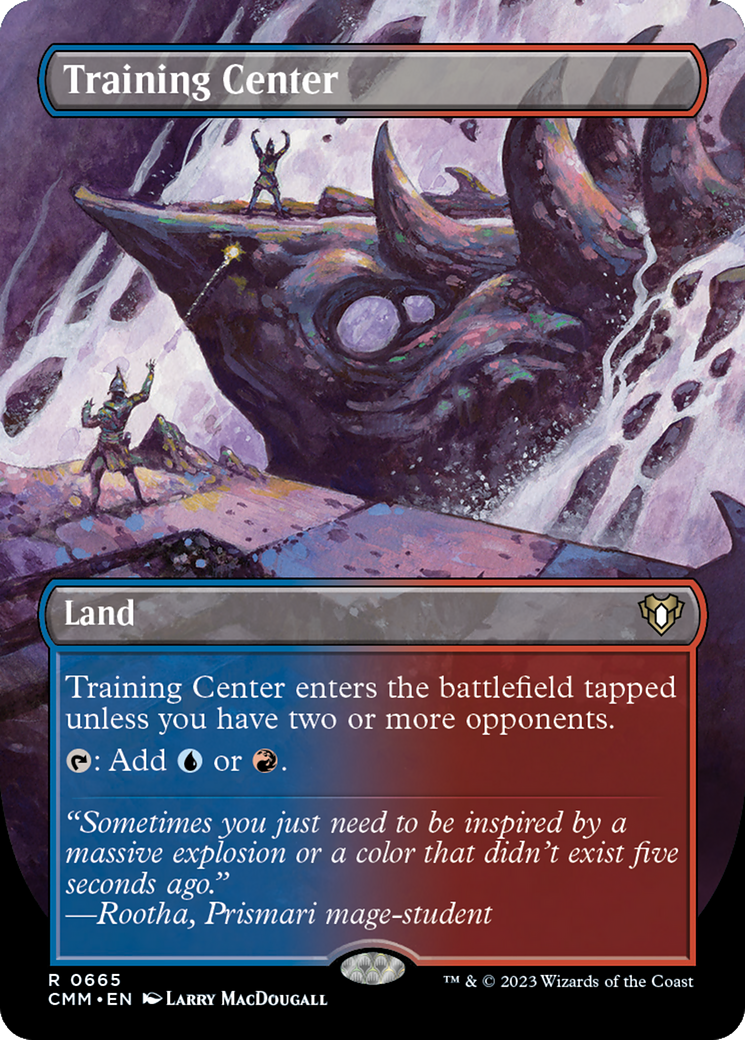 Training Center (Borderless) (CMM-665) - Commander Masters (Borderless)