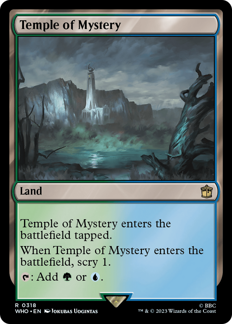 Temple of Mystery (WHO-318) - Doctor Who Foil