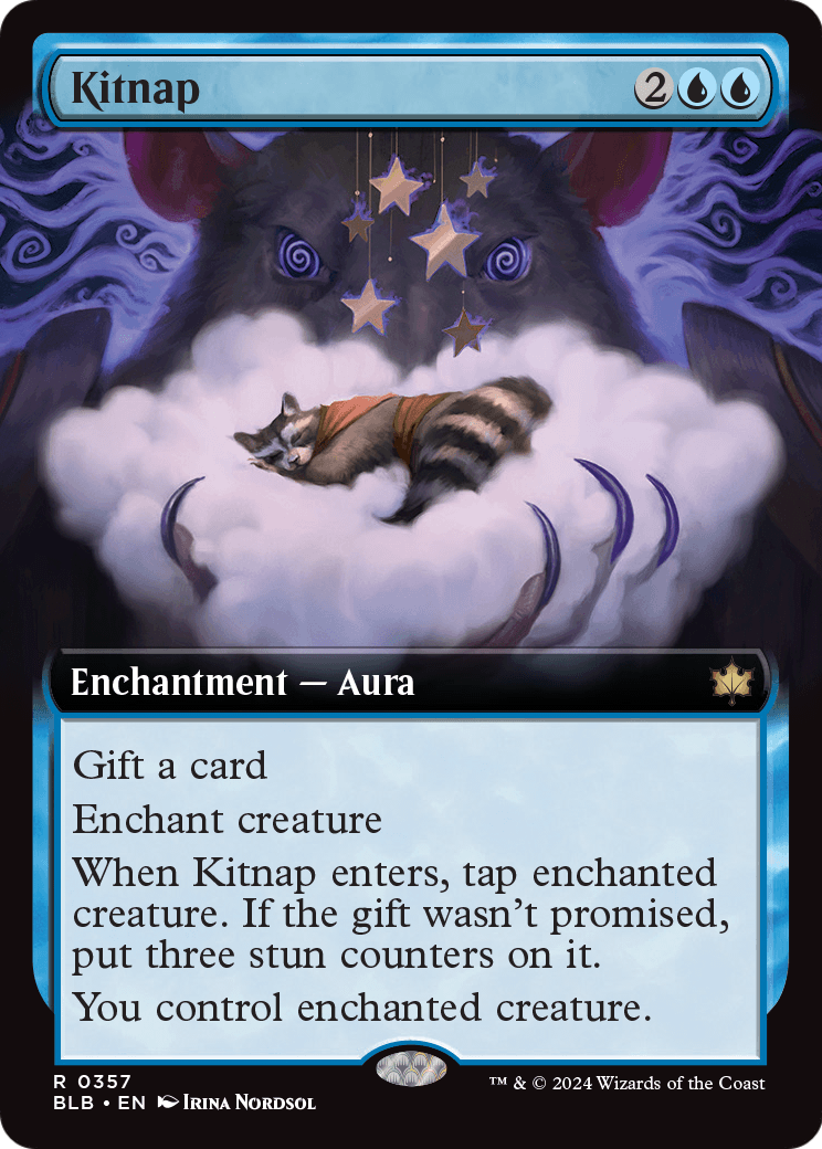 Kitnap (Extended Art) (BLB-357) - Bloomburrow: (Extended Art)