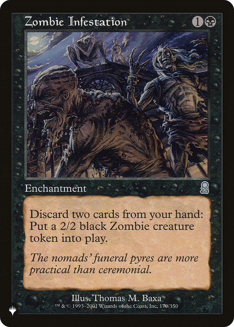 Zombie Infestation (LIST-170/350) - The List
