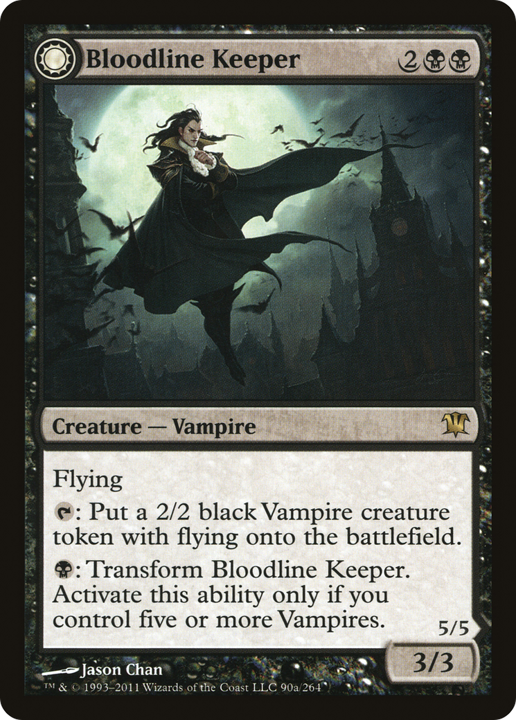 Bloodline Keeper (ISD-090) - Innistrad: (Double Faced Transform) Foil