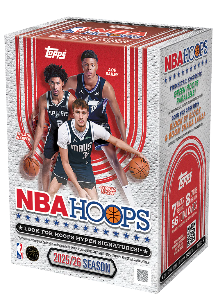 Topps Chrome: 2025-26 Hoops Basketball - Value Box