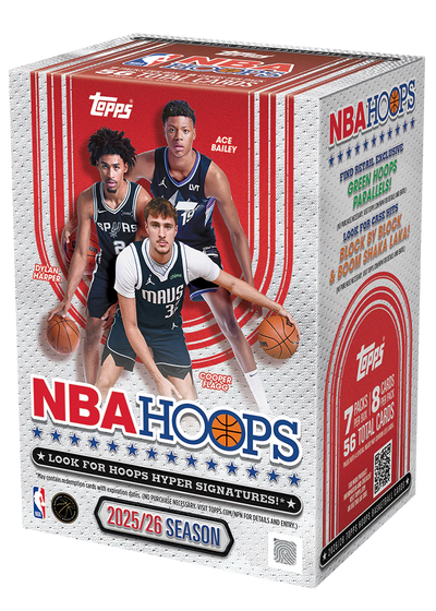 Topps Chrome: 2025-26 Hoops Basketball - Value Box