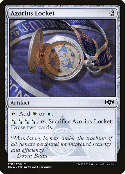 Azorius Locket (RNA-231) - Ravnica Allegiance