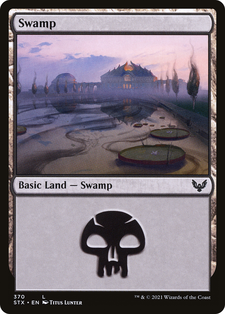 Swamp (370) (STX-370) - Strixhaven: School of Mages Foil