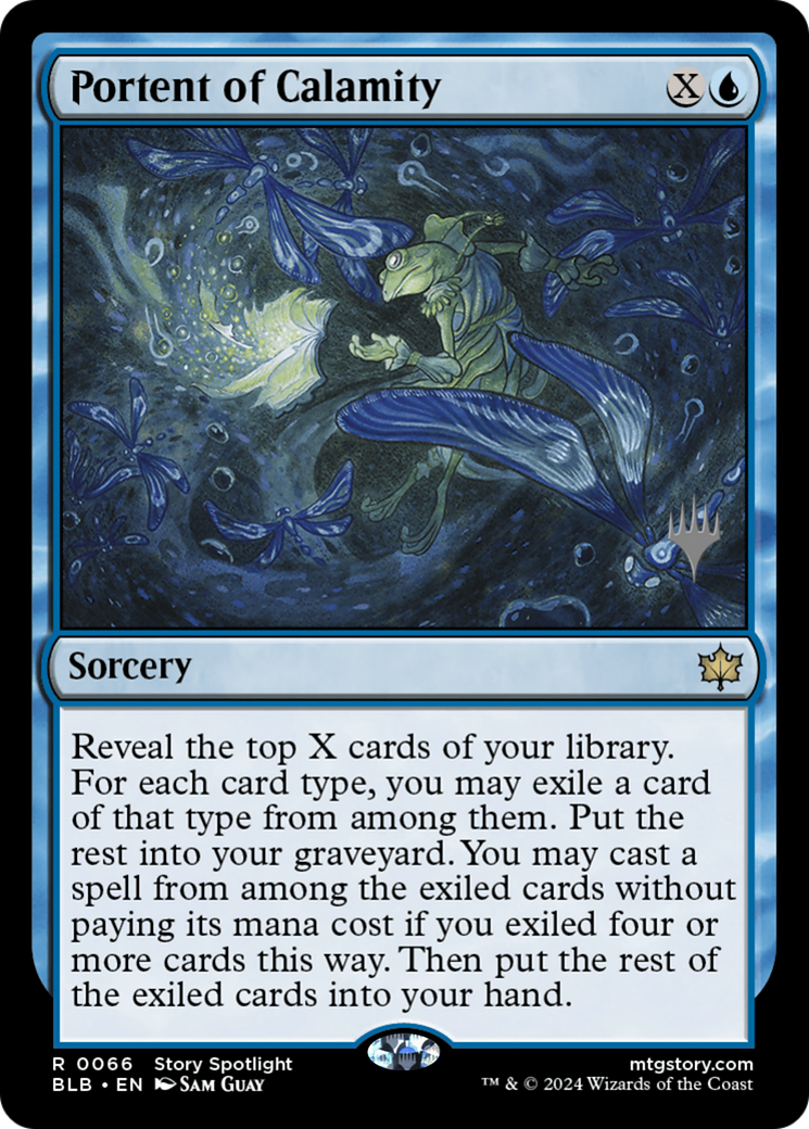 Portent of Calamity (PPBLB-066) - Bloomburrow Promos