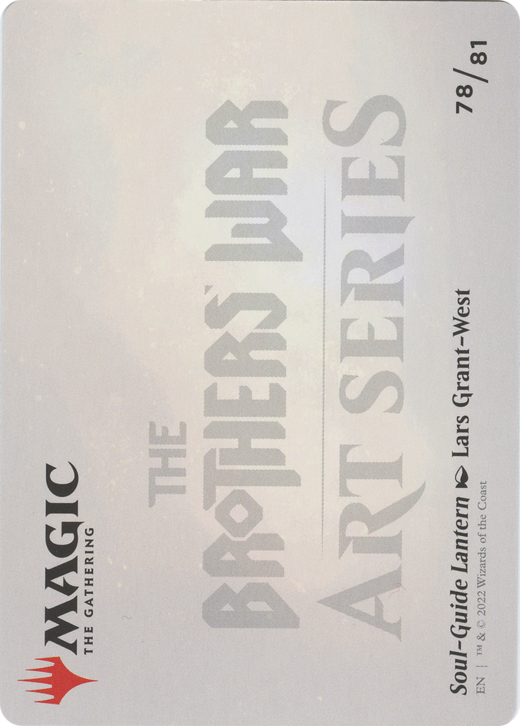 Soul-Guide Lantern // Soul-Guide Lantern (ABRO-078) - The Brothers' War Art Series (Borderless)