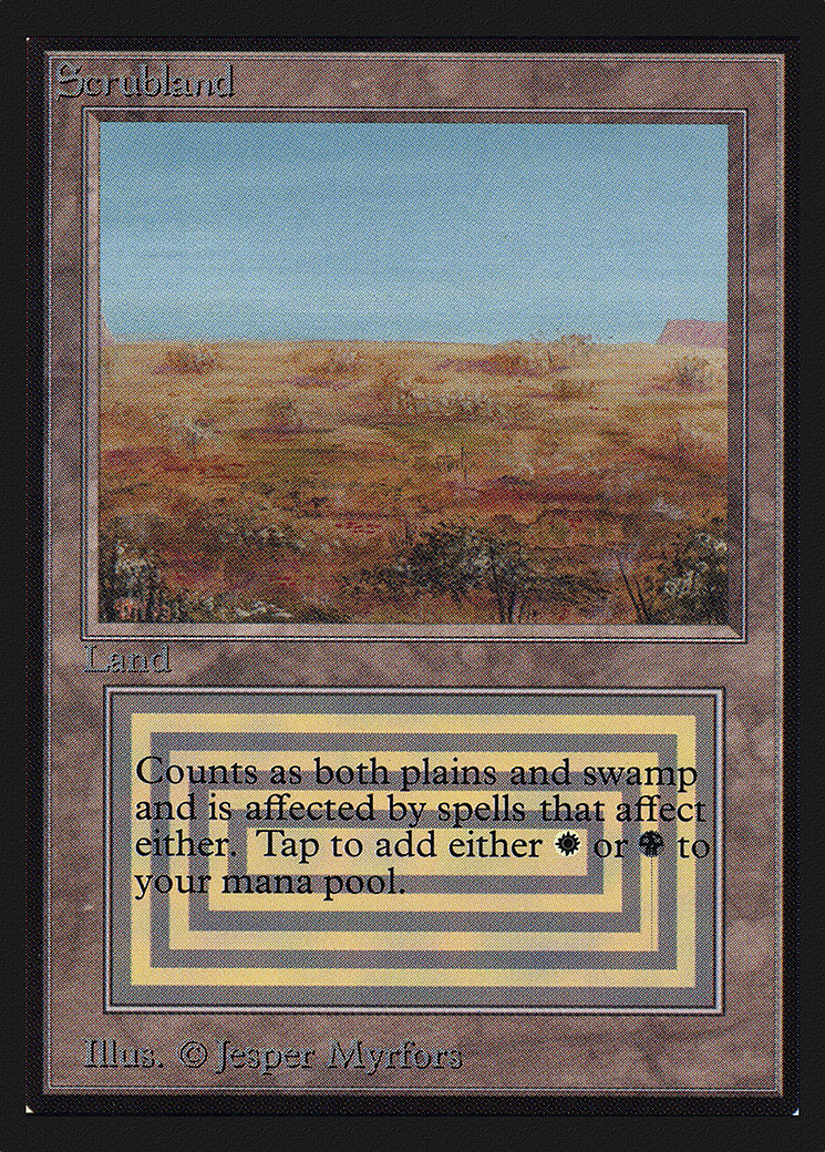 Scrubland (IE) (IED-) - Intl. Collectors' Edition