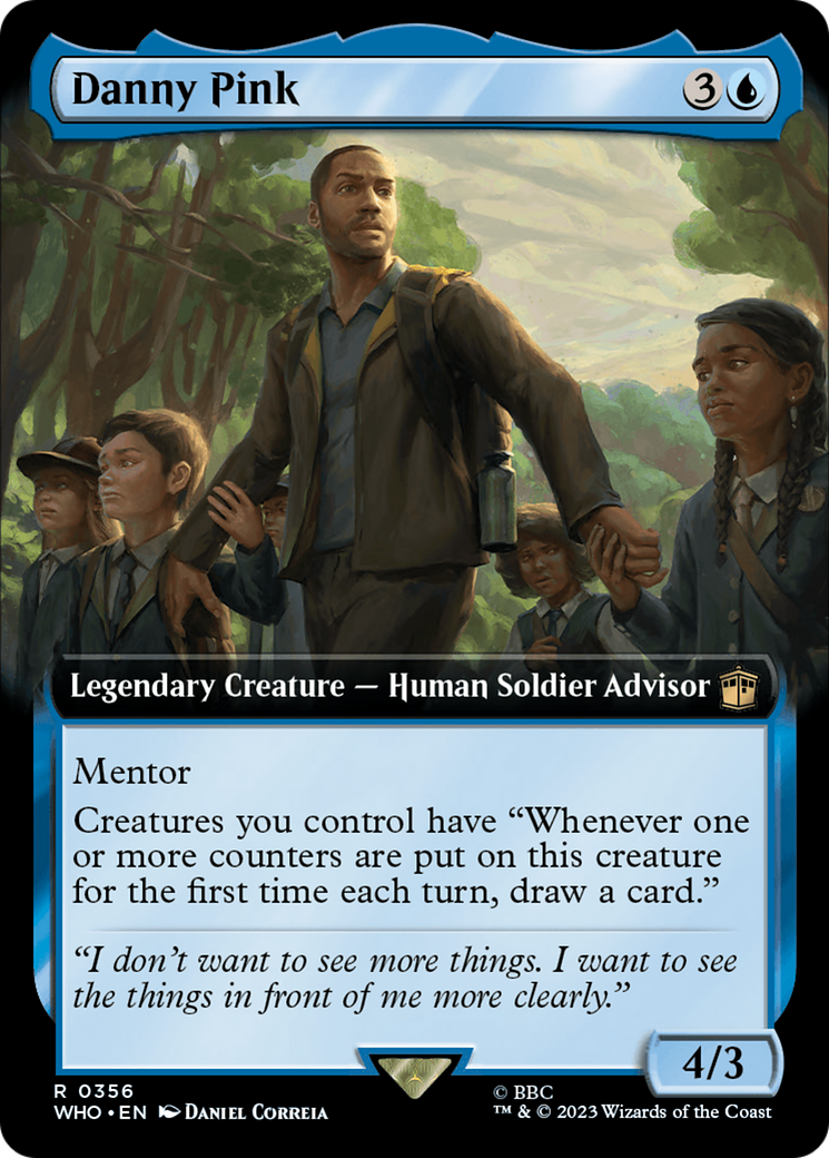 Danny Pink (Extended Art) (WHO-356) - Doctor Who: (Extended Art) Foil