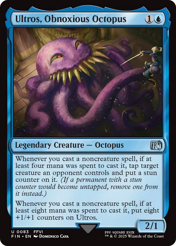 Ultros, Obnoxious Octopus [FINAL FANTASY]